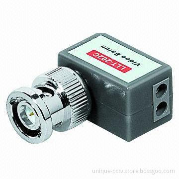 60dB 1-channel Passive Video Balun, Dimensions 32 x 21 x 15mm